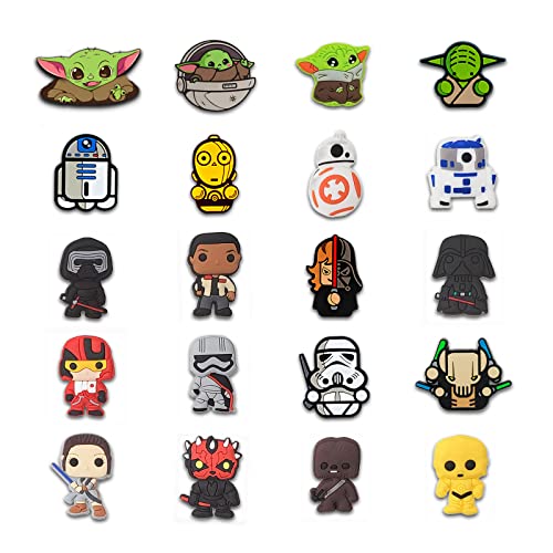 Shoe Charms 20 pcs Shoe Accessories for Clog Sandals Shoes, Wristband Bracelet Charms Shoes Decoration, Lovely Shoe Buckles Accessories Suggest a change