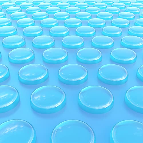 SunHeater Pool Solar Blanket - Heavy Duty Rectangular Pool Solar Cover with Bubbles - Heat Transfer Solar Pool Heater for In-Ground Swimming Pools - Durable 12 Mil Thick Polyethylene - 15' x 30' Feet