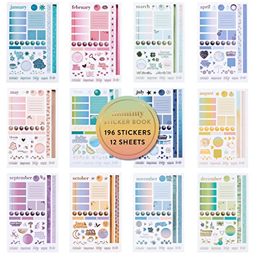 Monthly Sticker Book (Edition 8)