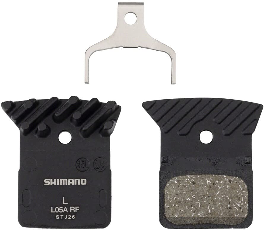 SHIMANO L05A-RF Resin DISC PAD FINNED Alloy Back Plate ONE Pair