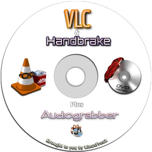 VLC Media Player - Plays DVD, CD, MP3, Almost All Media Files. Includes Handbrake DVD Ripping Software.