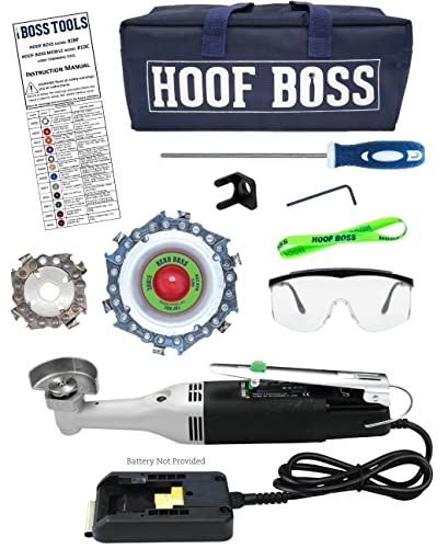 Complete Cow Hoof Trimmer Set - Battery Powered – Requires 20 Volt Battery Not Included