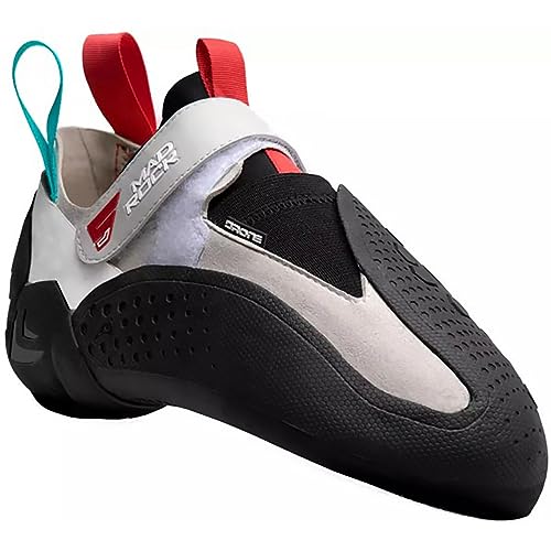 Mad Rock Drone CS LV Mens Climbing Shoes - Men's, Tan/Rose Red/Aqua, 7.5, 464075