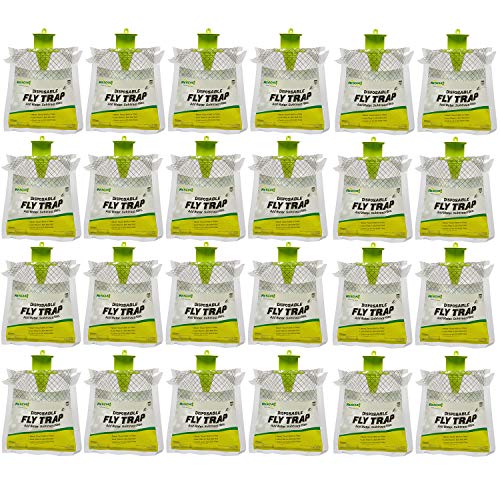 RESCUE! Outdoor Disposable Hanging Fly Trap - 24 Traps