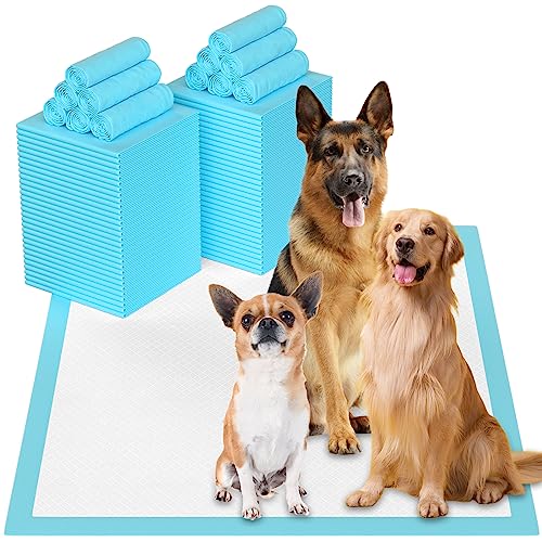 Puppy Pee Pads for Dogs 32'x36' 60 Count, Pee Pads Extra Large, Leak-Proof & Super Absorbent Dog Pee Pads, Thicken Disposable Potty Pads Puppy Training Pads for Cats Rabbits