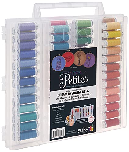 SULKY OF AMERICA Sulky Cotton Petites Slimline Dream 2 Assortment, Transparent