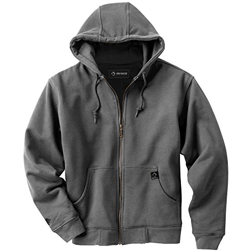 DRI-DUCK Men's Crossfire Heavy Duty Oxford Jacket (Dark Oxford, Large)