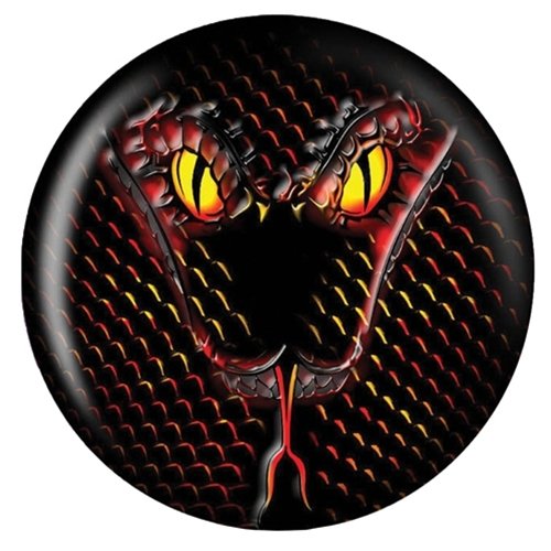 Snake Glow Viz-A-Ball Bowling Ball (12lbs)