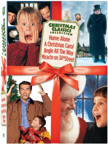 Christmas Classics Box Set (Miracle on 34th Street / Jingle All the Way / Home Alone / A Christmas Carol)