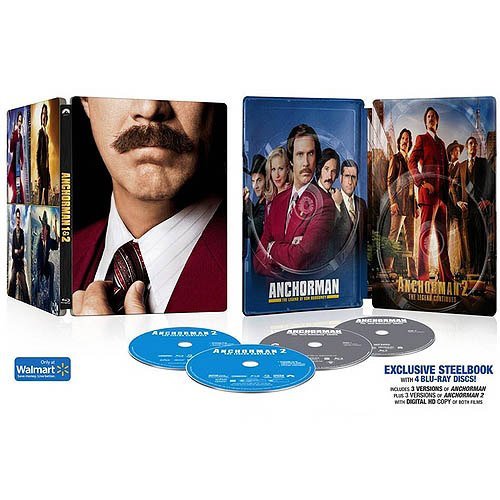 Anchorman 1 and 2 (Steelbook)