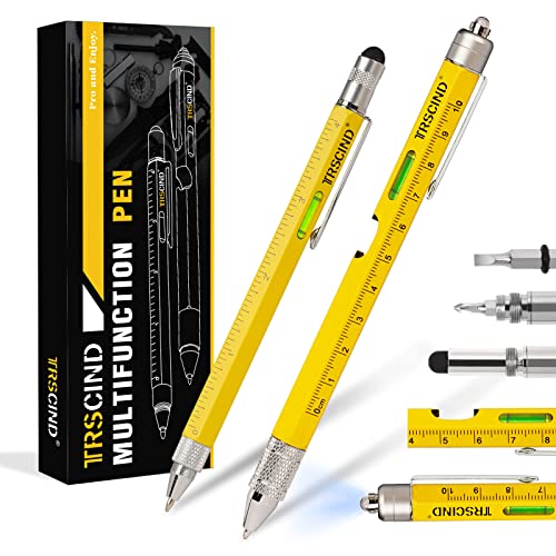 Gifts for Men Dad Husband Christmas, Anniversary Birthday Gifts Idea for Him Man, 10 in 1 Multitool 2pc Pen Set, Stocking Stuffers for Men, Tool Gifts for Handyman Boyfriend, Cool Gadgets Stuff