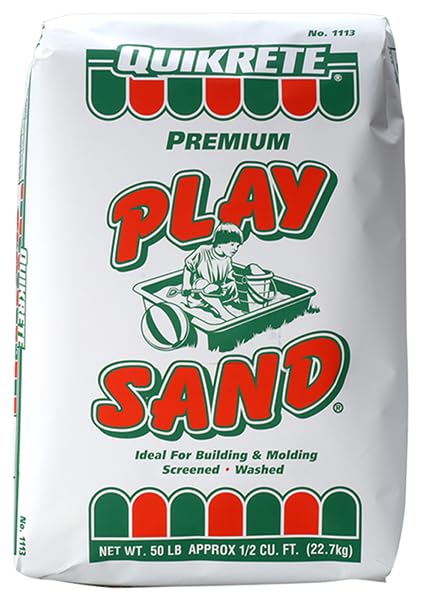 Quikrete Sandbox Play Sand, 50 Pounds (1 Bag)