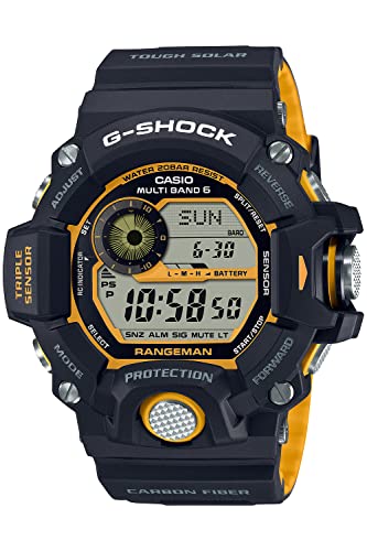Casio G-Shock Rangeman GW-9400YJ-1JF Black Yellow Tough Solar (Japan Domestic Genuine Products)