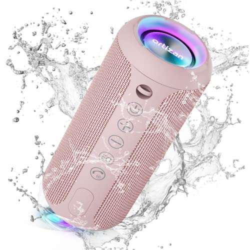Ortizan Portable Bluetooth Speaker, IPX7 Waterproof Wireless Speaker with 24W Loud Stereo Sound, Outdoor Sport Speakers with Bluetooth 5.0, 30H Playtime,66ft Bluetooth Range,TWS Pairing for Home,Party