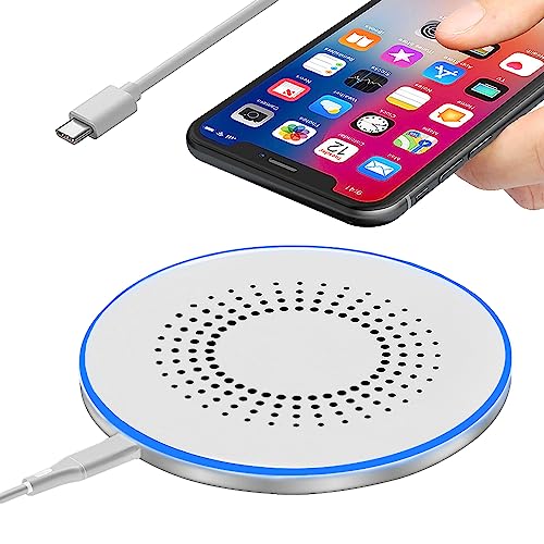 Wireless Charging Pad 30W, Fast Wireless Charger Compatible with Samsung Galaxy S23 S22 S21 S20 FE S10, Wireless Charger Pad Compatible for iPhone 14 13 12 11, Google Pixel 7 Pro 7a 6 Pro 5 4XL