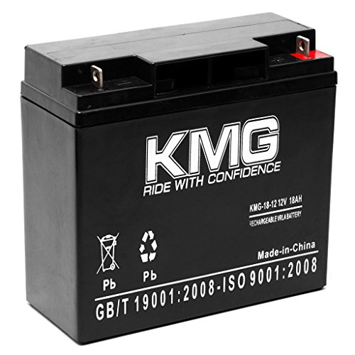 KMG 12V 18Ah Replacement Battery Compatible with Interstate Batteries ASLA1116 BSL1116
