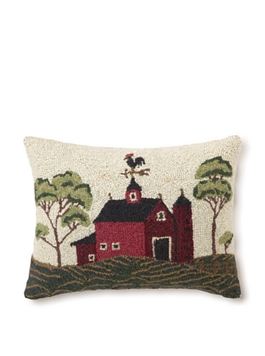 Warren Kimble Red Barn 14' x 18' Hook Pillow