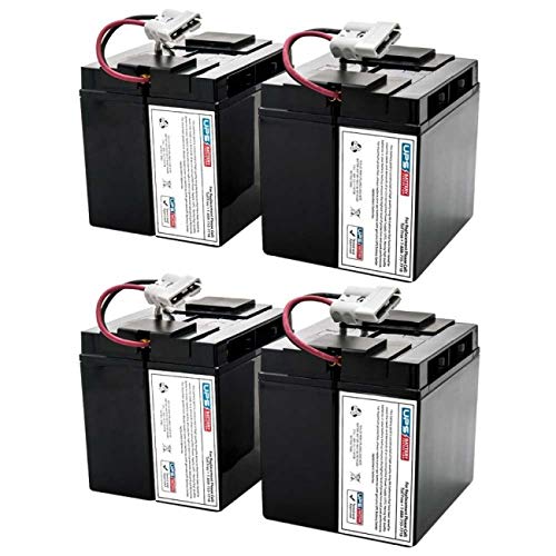 SUA5000RMT5U - New Battery Set for APC Smart UPS 5000 Rack Mount 5U 208V SUA5000RMT5U - Compatible Replacement by UPSBatteryCenter