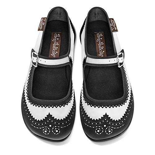 Hot Chocolate Design Chocolaticas Havana Women's Mary Jane Flat Multicoloured HCD 38