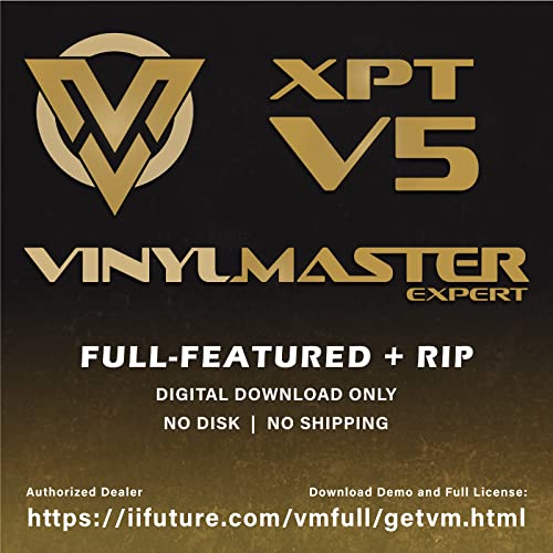 Advanced Full Featured Graphic Design RIP Print and Cut Software VinylMaster XPT (No Disk)