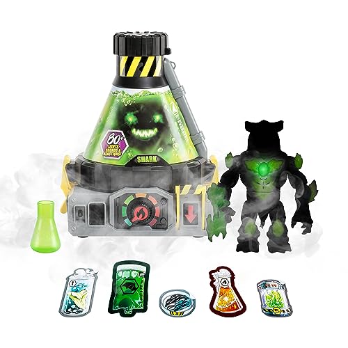 Beast Lab – Shark Beast Creator. Add Ingredients & Follow The Experiment's Steps to Create Your Beast! with Real Bio Mist & 80+ Lights, Sounds and Reactions – Shark Style May Vary