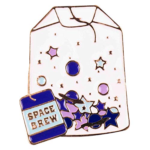 GSM Brands Space Brew Enamel Lapel Pin