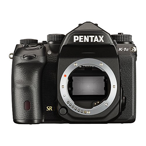 Pentax K-1 Mark II Full Frame 36MP Weather Resistant DSLR with 3.2' TFT LCD, Black