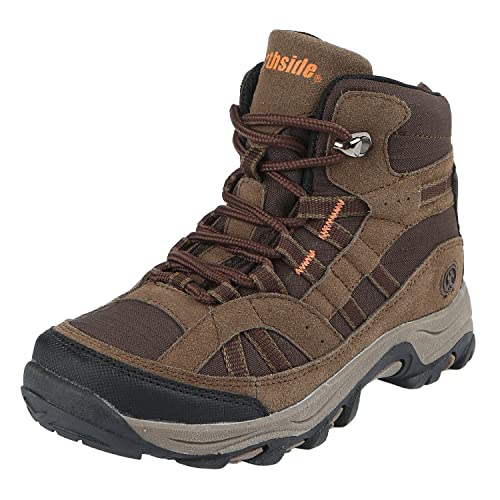 Northside Unisex RAMPART MID WATERPROOF Hiking Boot, Brown, 13 Medium US Little Kid