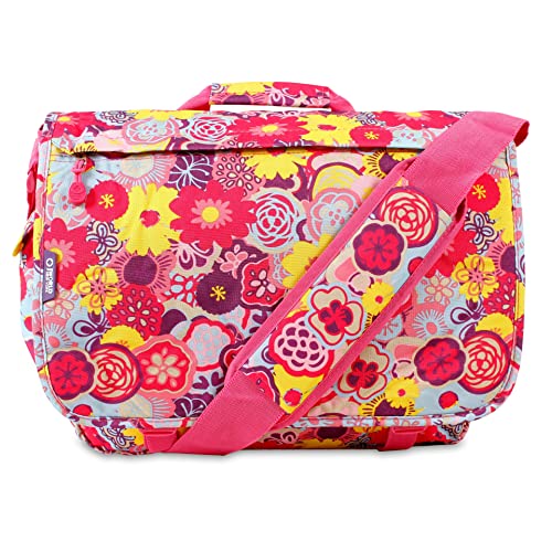 J World New York Thomas Laptop Messenger Bag, Poppy Pansy 13.5 X 17 X 6 ' (H X W X D)'