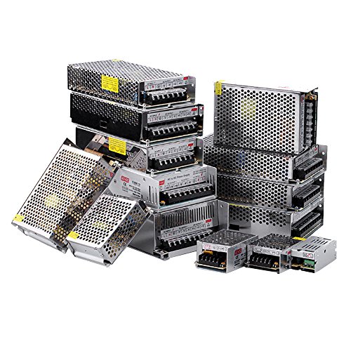 HOUTBY 5V 12A 60W Transformer Switching Power Supply Driver Adapter Regulated for LED Light Strip