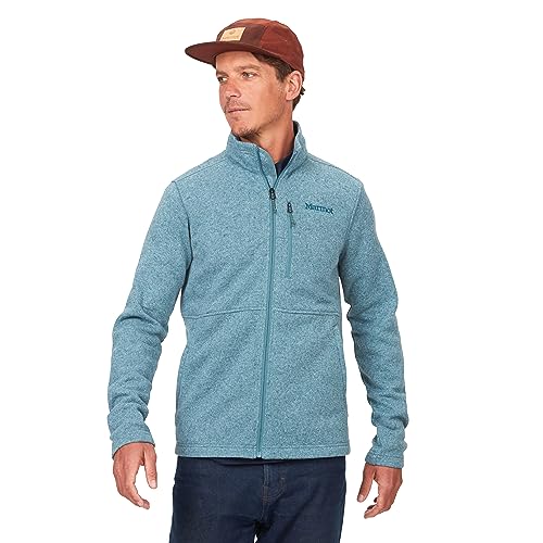 MARMOT Men's Drop Line Jacket, Moon River, Large