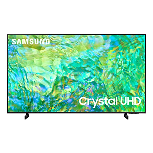 Samsung 50-Inch 4K Crystal UHD LED Smart TV with HDR, Motion Xcelerator, AirSlim Design, Object Tracking Sound Lite, Alexa Built-in (UN50CU8000, 2023)