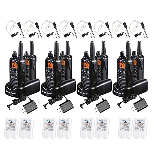 Midland LXT600BBX4 FRS Business Bundle Black 8 Pack with headsets