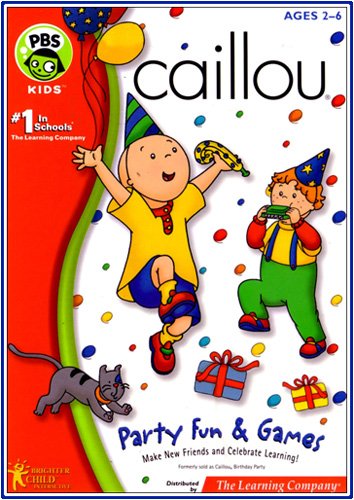 Caillou Party Fun & Games ( Windows / Macintosh )