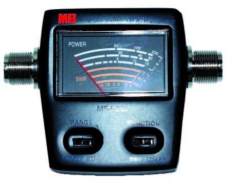 MFJ-844 MFJ844 Original MFJ Compact in-Line SWR Meter (144/440 MHz, 15/60/200W)