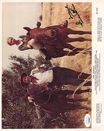 VINCENT PRICE AUTOGRAPHED 8x10 COLOR PHOTO+JSA THE JACKALS