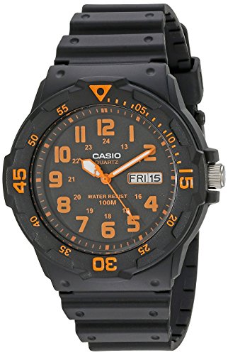 Casio Unisex MRW200H-4BV ''Neo-Display'' Black Watch