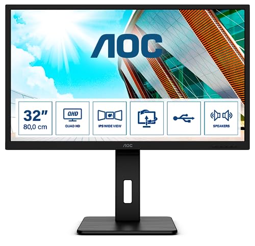 AOC Q32P2CA 31.5IN 2560X1440, 875901