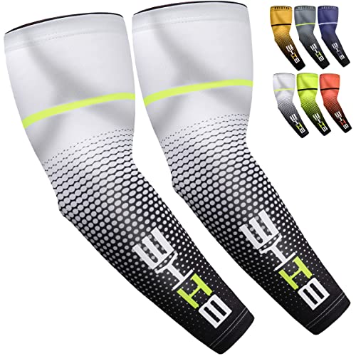 beister UV Sun Protection Cooling Compression Sleeves Arm Sleeves Men Women Cycling