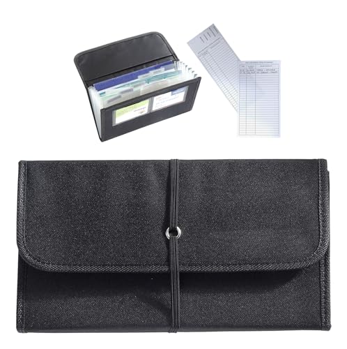 High Road Glove Box Organizer, Insurance and Registration Holder for Car Vehicle Documents and Cards with Service Log and File Tabs