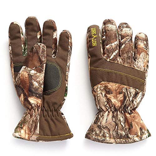 HOT SHOT Youth Boy’s Camo Defender Glove – Realtree Edge Outdoor Hunting Camouflage Gear