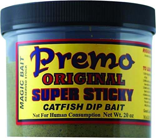 Magic Bait Premo Super Sticky D Original, 20-Ounce, Yellow