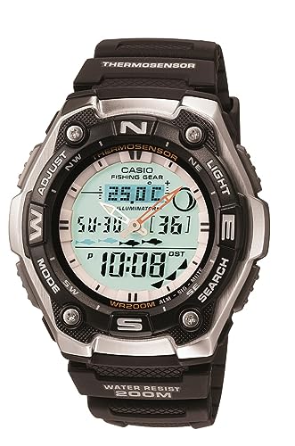 Casio Men's AQW101-1AVCF Active Dial Multi-Task Gear Sport Watch