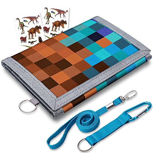 CDYJLDY Kids Wallets for Boys 9-12, Wallet for Kids Boys 8-10,Kids Wallets for Girls with Coin Pocket,Toddler Trifold Wallet for Boys, Children Birthday Gifts