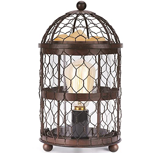SALKING Electric Wax Melt Warmer, Metal Candle Warmer Wax Burner for Scented Wax, Fragrance Warmer Wax Melter with Edison Bulb, Housewarming, Wedding, Birthday Gifts