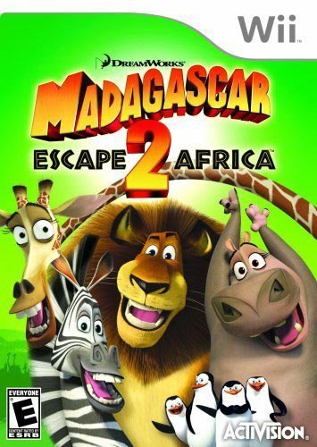 AcTiVision Madagascar 2: Escape 2 Africa (Nintendo Wii) for Nintendo Wii for Video Games (Catalog Category: Nintendo Wii / Adventure )