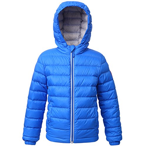 Rokka&Rolla Boys' Ultra Lightweight Packable Down Puffer Jacket Coat