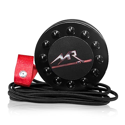 Mr. Assist LLC - Hockey Trainer, Professional Hockey Training Off Ice Tool, Solo Hockey Trainer for Ice Hockey, Floor Hockey, Roller Hockey, & Field Hockey, Portable with Sturdy Bungee Line, 1 Count