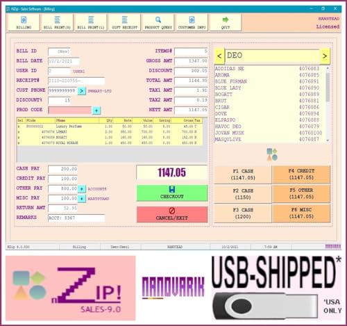 Inventory Billing Software (Retail POS NZIP)