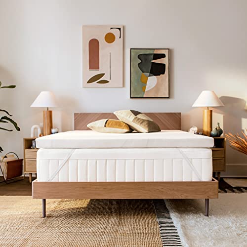 TEMPUR-Adapt (Supreme) 3' Memory Foam Mattress Topper, Full, White